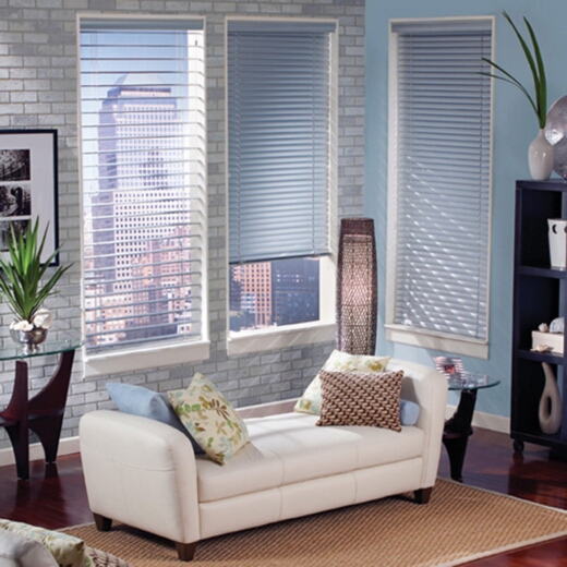 Алюминиевые жалюзи в гостиную