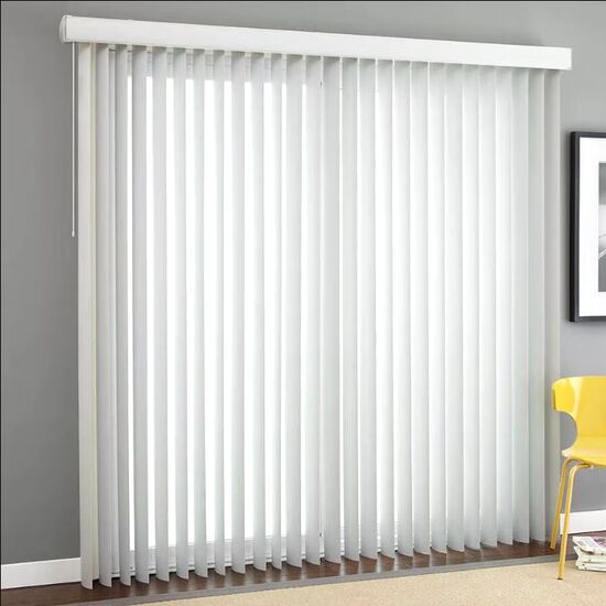 Пластиковые вертикальные жалюзи с пультом управления