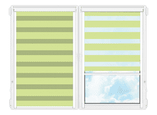 Рулонные кассетные шторы День Ночь Делия-121 цена. Купить в «Мастерская Жалюзи»