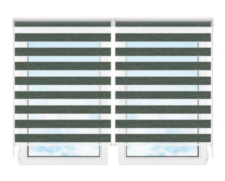 Рулонные шторы мини День Ночь Бергамо 228 цена. Купить в «Мастерская Жалюзи»
