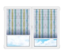 Плиссе (шторы, жалюзи) васто голубой цена. Купить в «Мастерская Жалюзи»