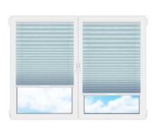 Плиссе (шторы, жалюзи) краш металлик мятный цена. Купить в «Мастерская Жалюзи»