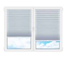 Плиссе (шторы, жалюзи) лен цена. Купить в «Мастерская Жалюзи»