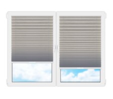 Плиссе (шторы, жалюзи) флаер перл св коричневый цена. Купить в «Мастерская Жалюзи»