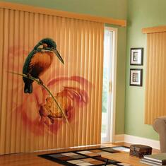 Тканевые вертикальные жалюзи для магазина цена. Купить в «Мастерская Жалюзи»