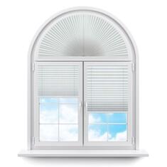 Плиссе арочные (шторы, жалюзи) сето б.о св бежевый