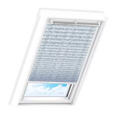 Плиссе мансардные (шторы, жалюзи) монтелла серый