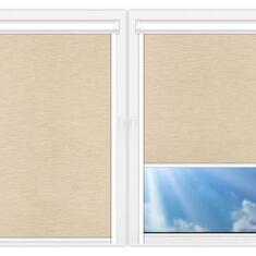 Рулонные шторы UNI Аруба-бежевый